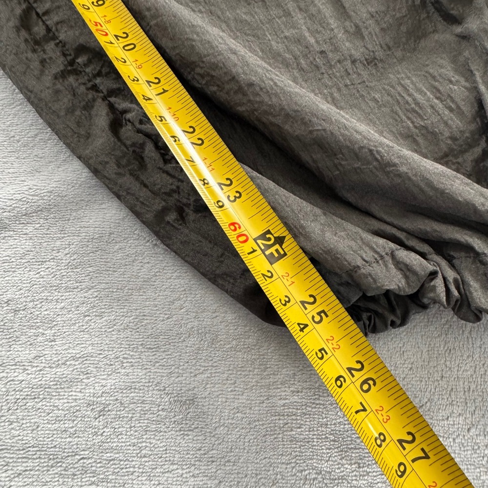 Future Collective Alani Noelle Grey Parachute Cargo Pants XL Bungee Hem Baggy - Picture 8 of 9